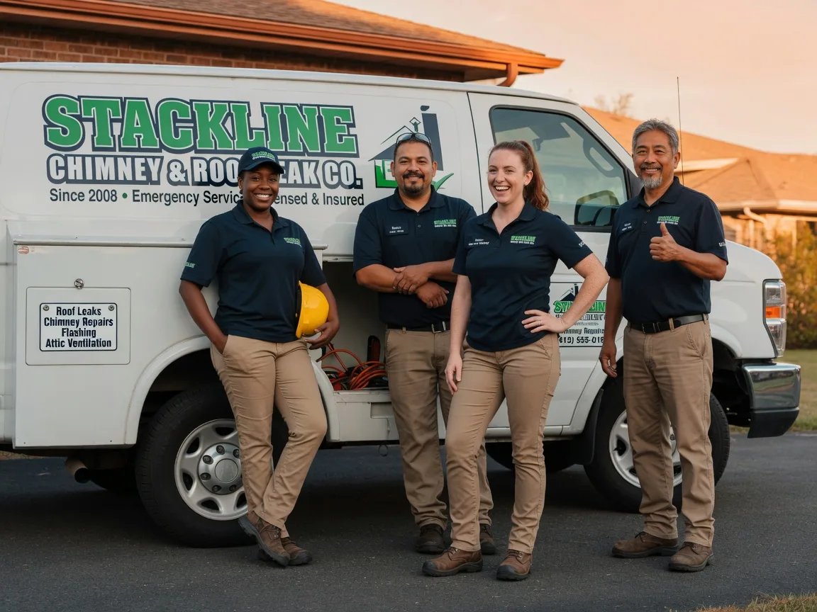 Chimney flashing repair company in Eden, SD